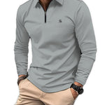 Karoos - Long Sleeves Polo Shirt for Men - Sarman Fashion - Wholesale Clothing Fashion Brand for Men from Canada