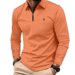 Karoos - Long Sleeves Polo Shirt for Men - Sarman Fashion - Wholesale Clothing Fashion Brand for Men from Canada