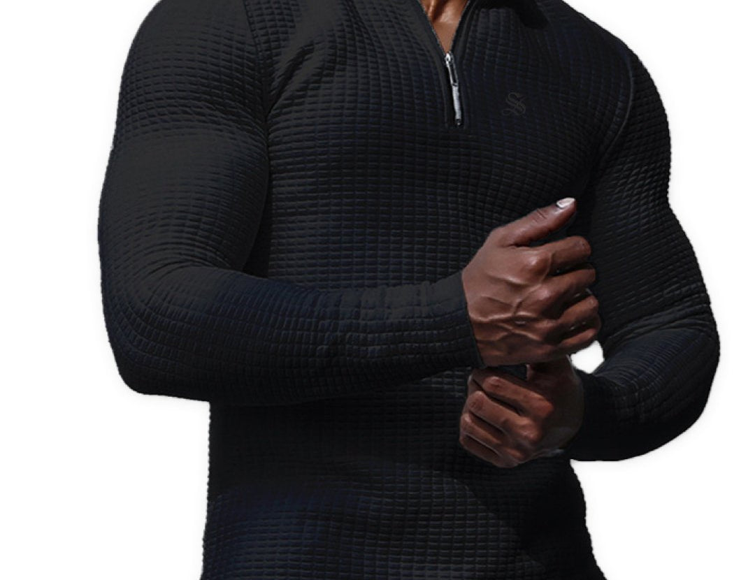 Kartochka - Long Sleeves Top for Men - Sarman Fashion - Wholesale Clothing Fashion Brand for Men from Canada