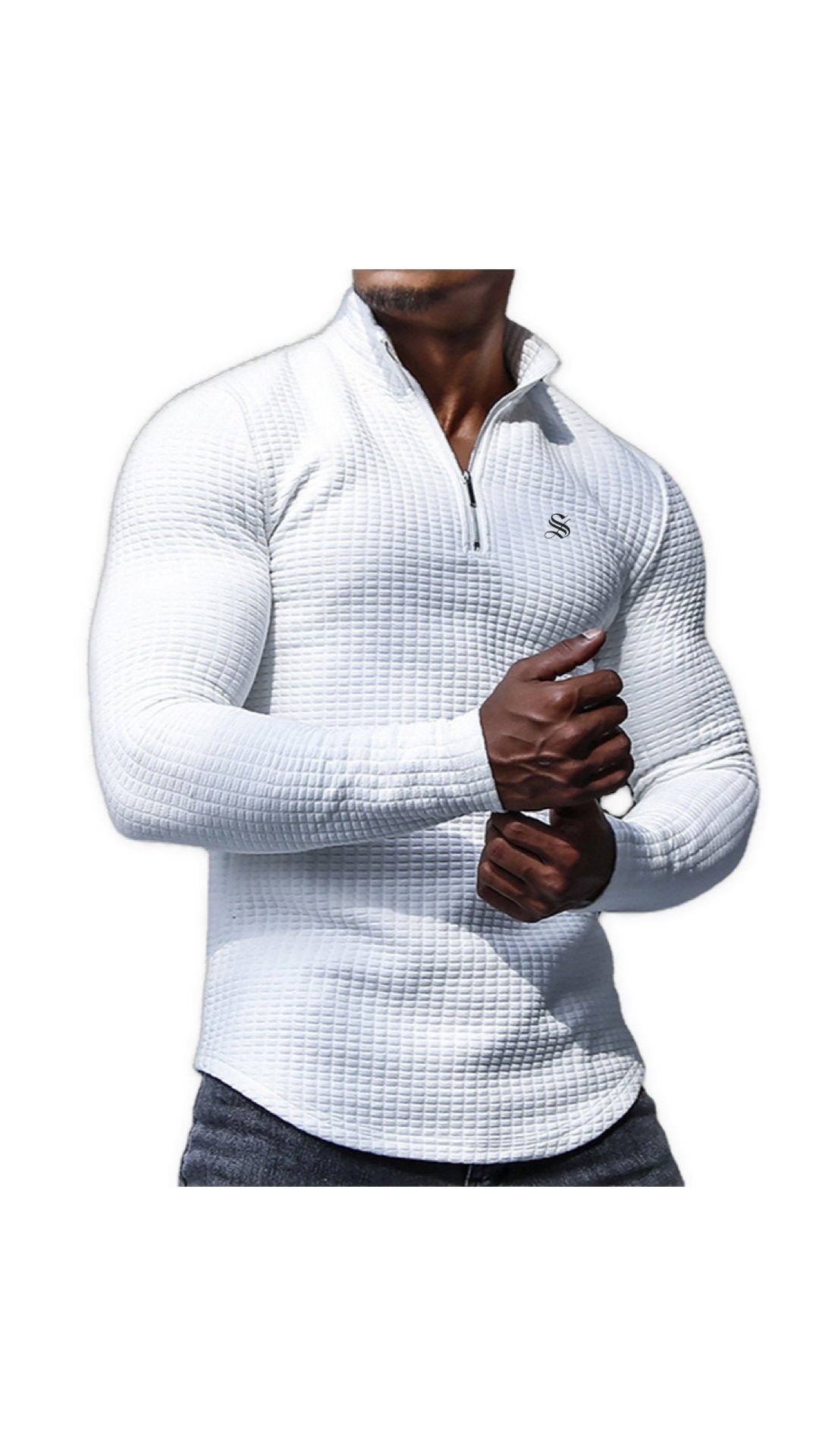 Kartochka - Long Sleeves Top for Men - Sarman Fashion - Wholesale Clothing Fashion Brand for Men from Canada