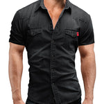 Karuza - Short Sleeves Shirt for Men - Sarman Fashion - Wholesale Clothing Fashion Brand for Men from Canada