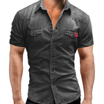 Karuza - Short Sleeves Shirt for Men - Sarman Fashion - Wholesale Clothing Fashion Brand for Men from Canada