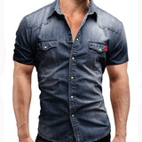 Karuza - Short Sleeves Shirt for Men - Sarman Fashion - Wholesale Clothing Fashion Brand for Men from Canada