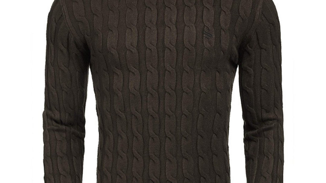 Kermes - High Neck Sweater for Men - Sarman Fashion - Wholesale Clothing Fashion Brand for Men from Canada