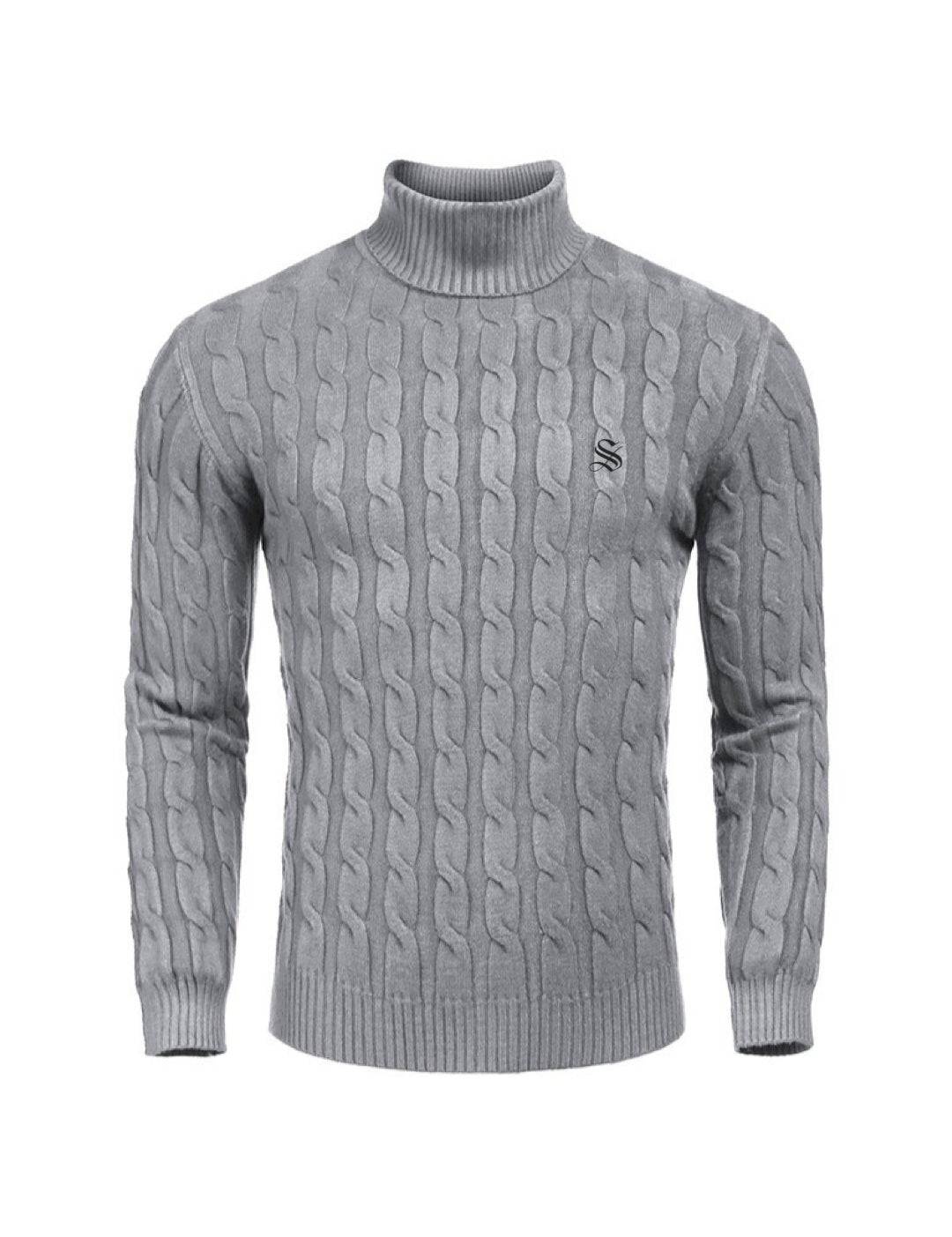 Kermes - High Neck Sweater for Men - Sarman Fashion - Wholesale Clothing Fashion Brand for Men from Canada