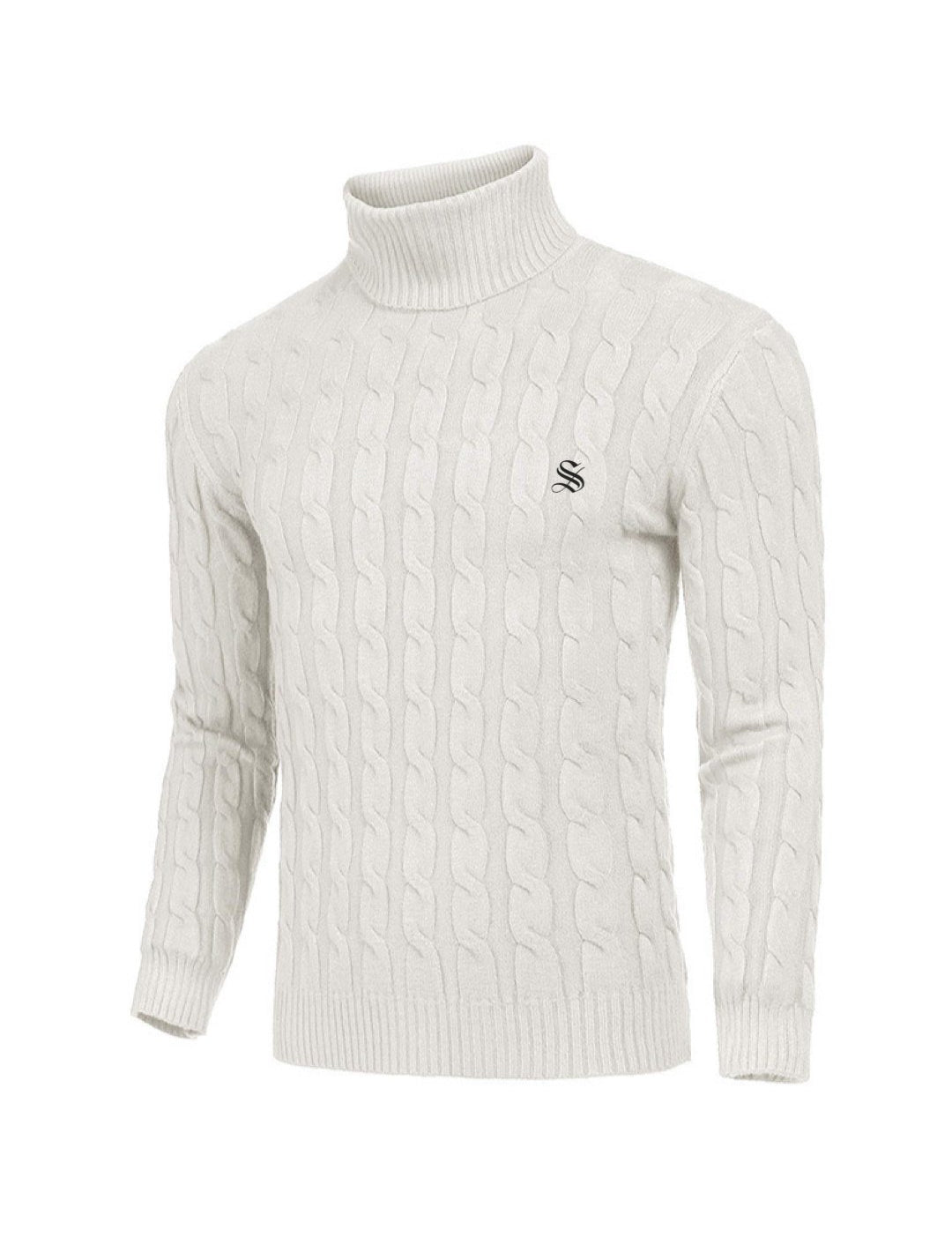 Kermes - High Neck Sweater for Men - Sarman Fashion - Wholesale Clothing Fashion Brand for Men from Canada