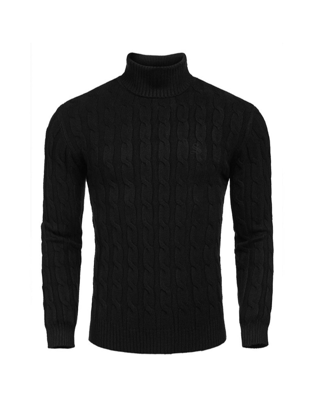 Kermes - High Neck Sweater for Men - Sarman Fashion - Wholesale Clothing Fashion Brand for Men from Canada