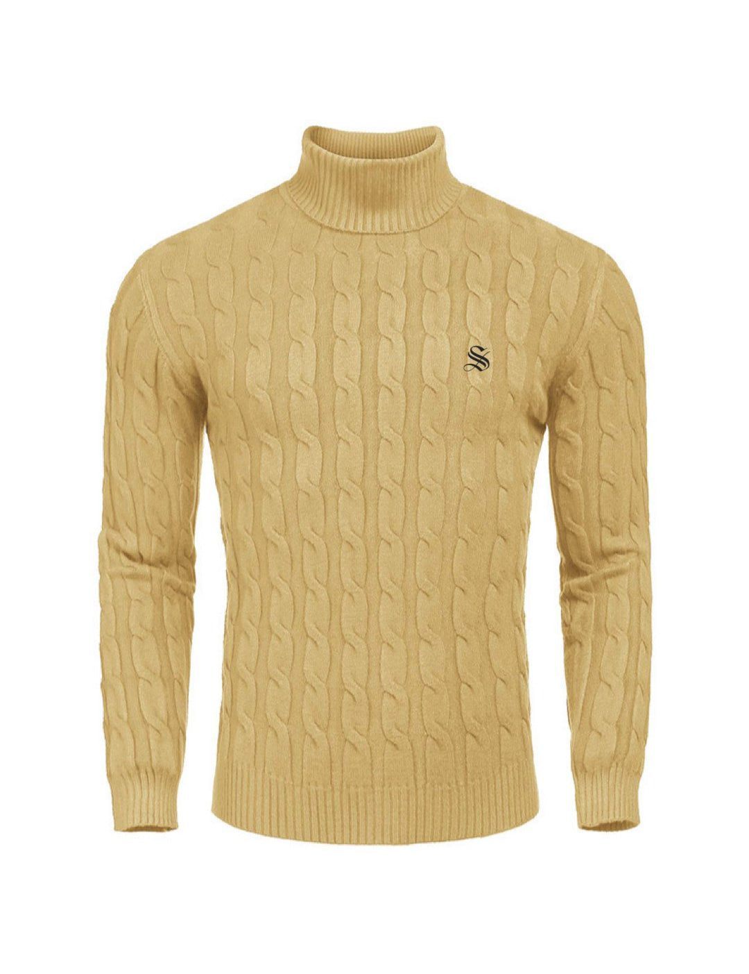 Kermes - High Neck Sweater for Men - Sarman Fashion - Wholesale Clothing Fashion Brand for Men from Canada