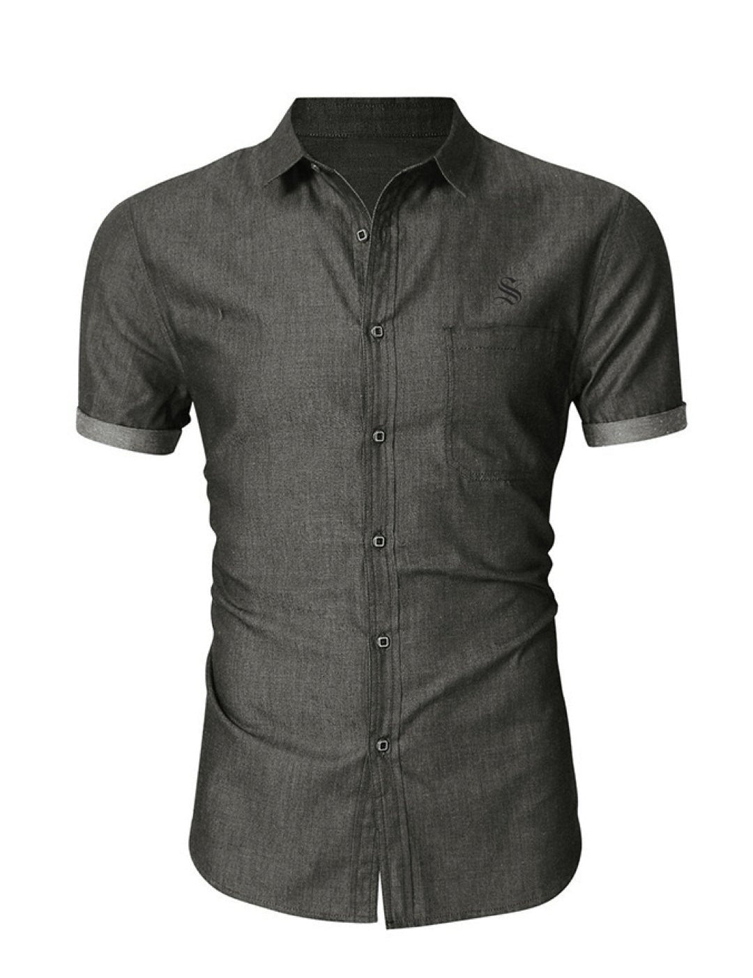 Kermes - Short Sleeves Shirt for Men - Sarman Fashion - Wholesale Clothing Fashion Brand for Men from Canada