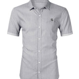 Kermes - Short Sleeves Shirt for Men - Sarman Fashion - Wholesale Clothing Fashion Brand for Men from Canada