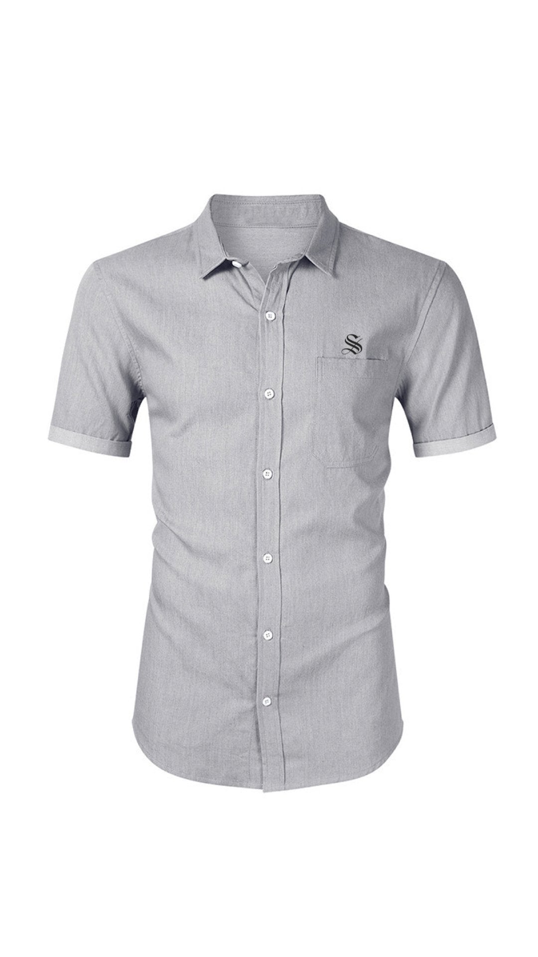 Kermes - Short Sleeves Shirt for Men - Sarman Fashion - Wholesale Clothing Fashion Brand for Men from Canada