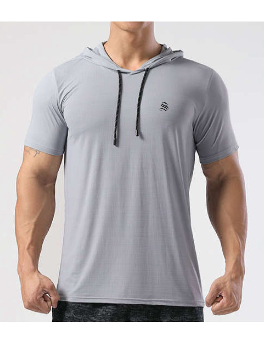 Kidorivi - Hood T-shirt for Men - Sarman Fashion - Wholesale Clothing Fashion Brand for Men from Canada