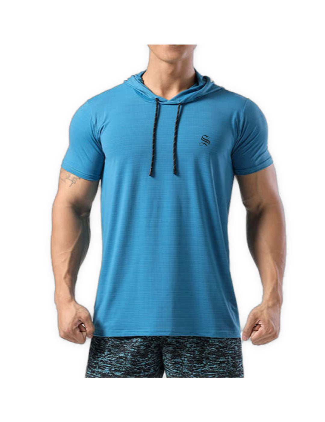 Kidorivi - Hood T-shirt for Men - Sarman Fashion - Wholesale Clothing Fashion Brand for Men from Canada