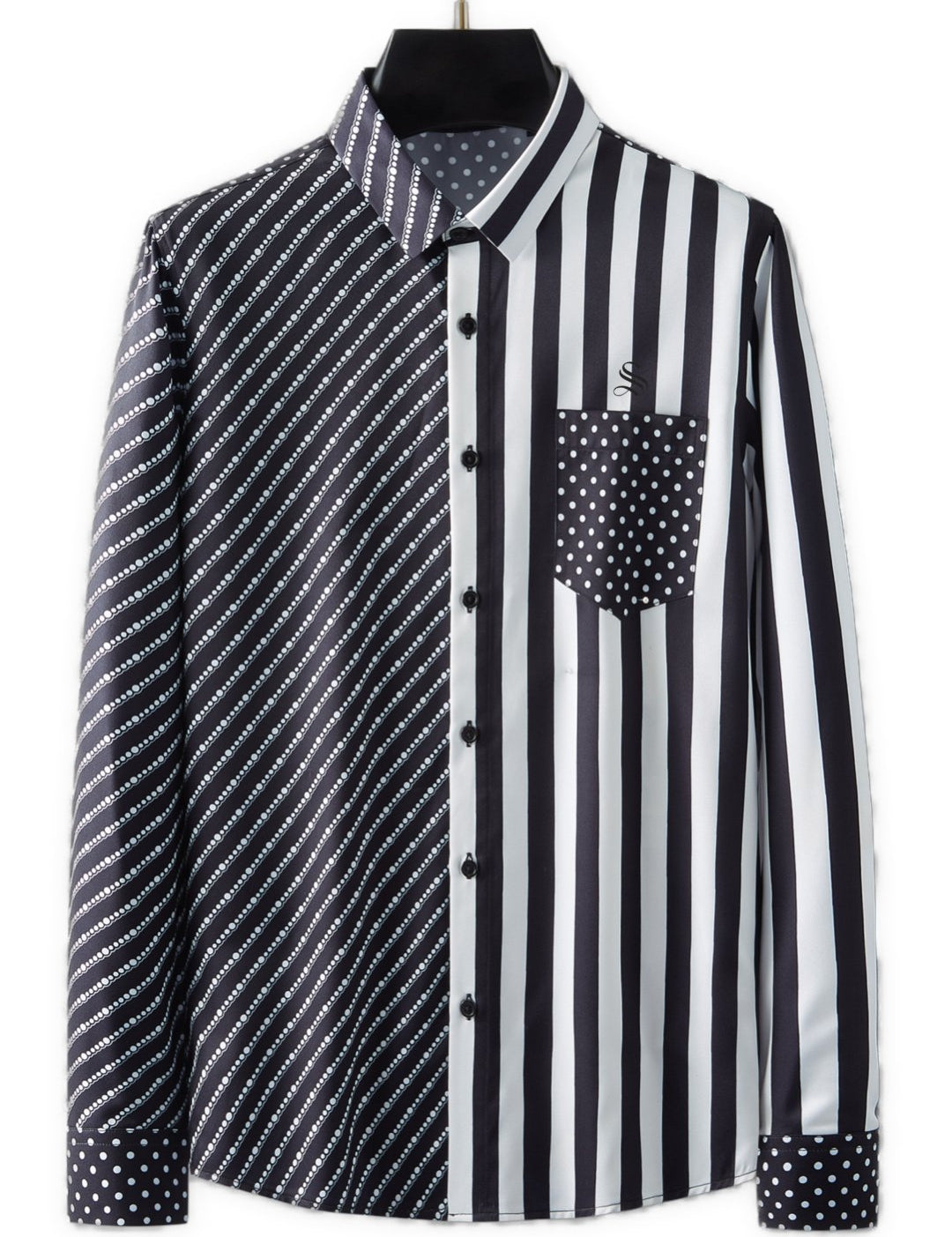Kidrol - Long Sleeves Shirt for Men - Sarman Fashion - Wholesale Clothing Fashion Brand for Men from Canada