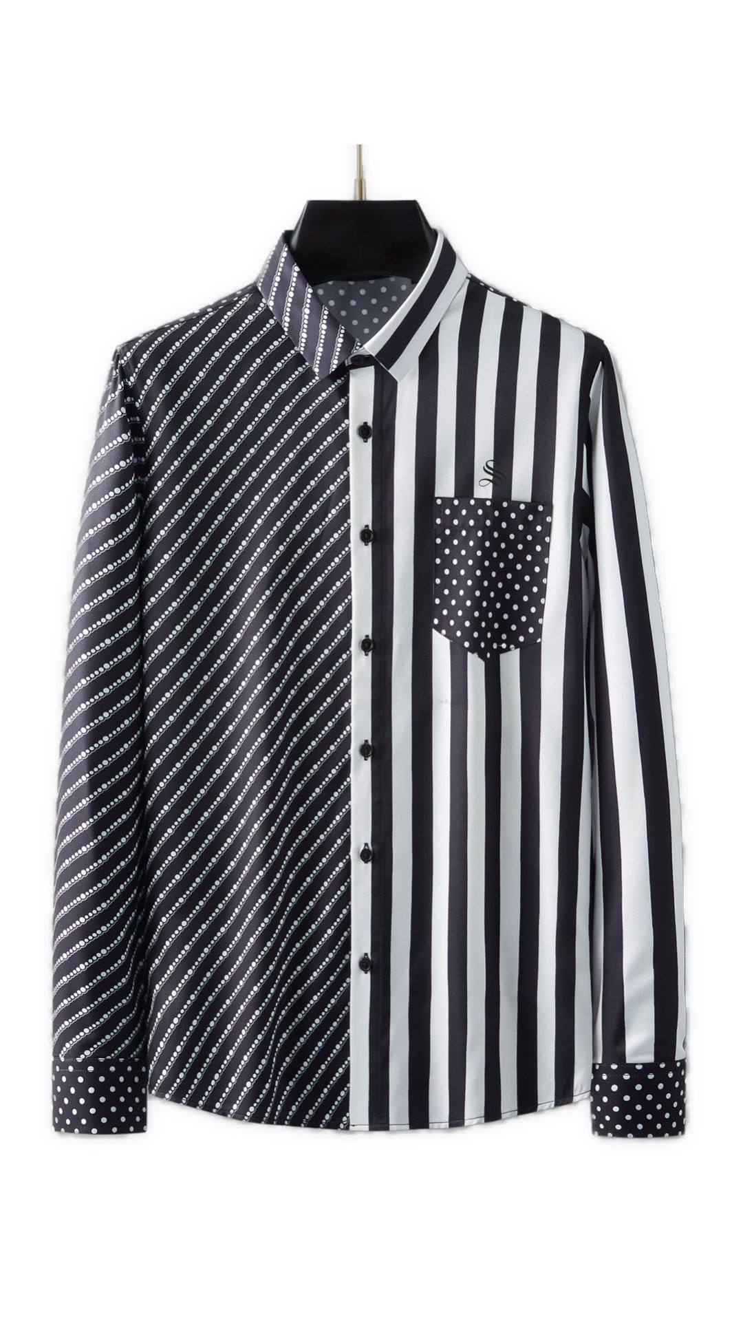 Kidrol - Long Sleeves Shirt for Men - Sarman Fashion - Wholesale Clothing Fashion Brand for Men from Canada
