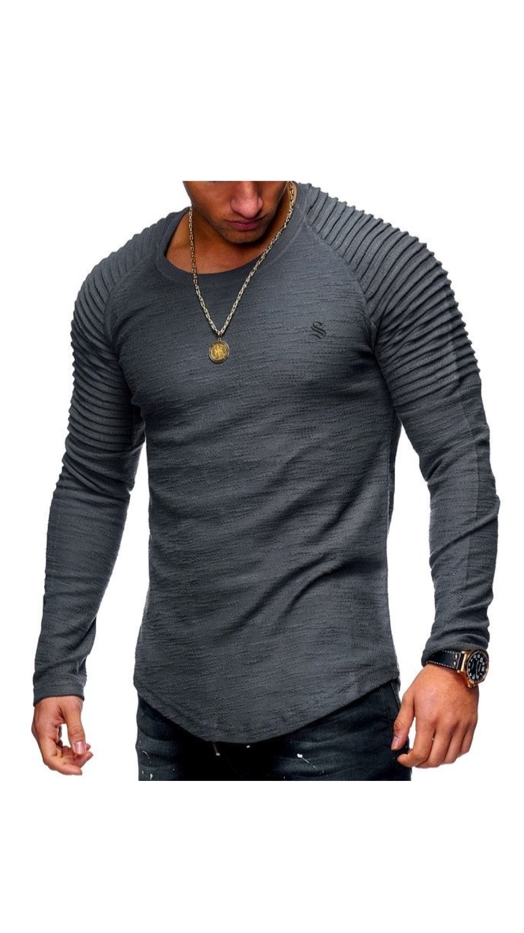 Kiev - Long Sleeve Shirt for Men - Sarman Fashion - Wholesale Clothing Fashion Brand for Men from Canada