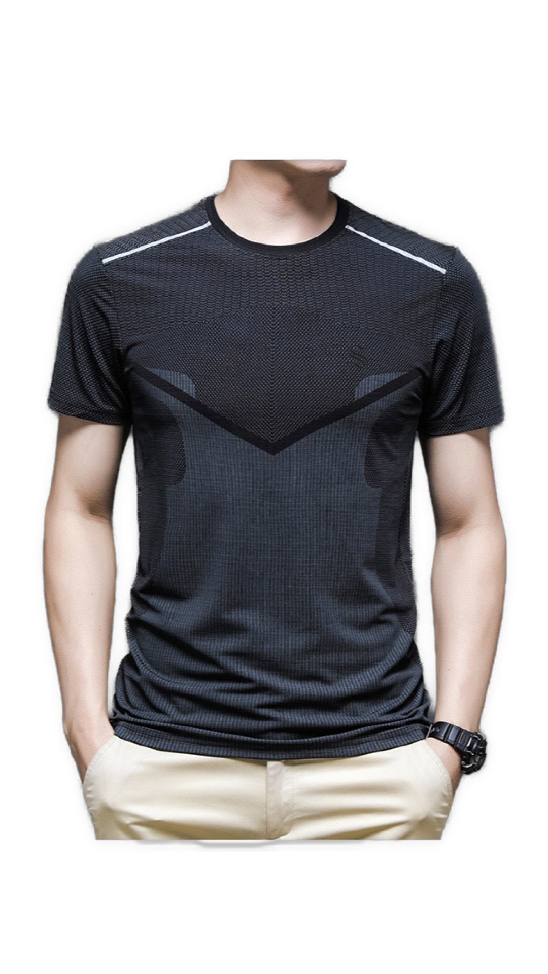 Kilometre - T-shirt for Men - Sarman Fashion - Wholesale Clothing Fashion Brand for Men from Canada