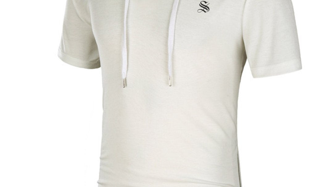 Kimono 2 - Hood T-shirt for Men - Sarman Fashion - Wholesale Clothing Fashion Brand for Men from Canada
