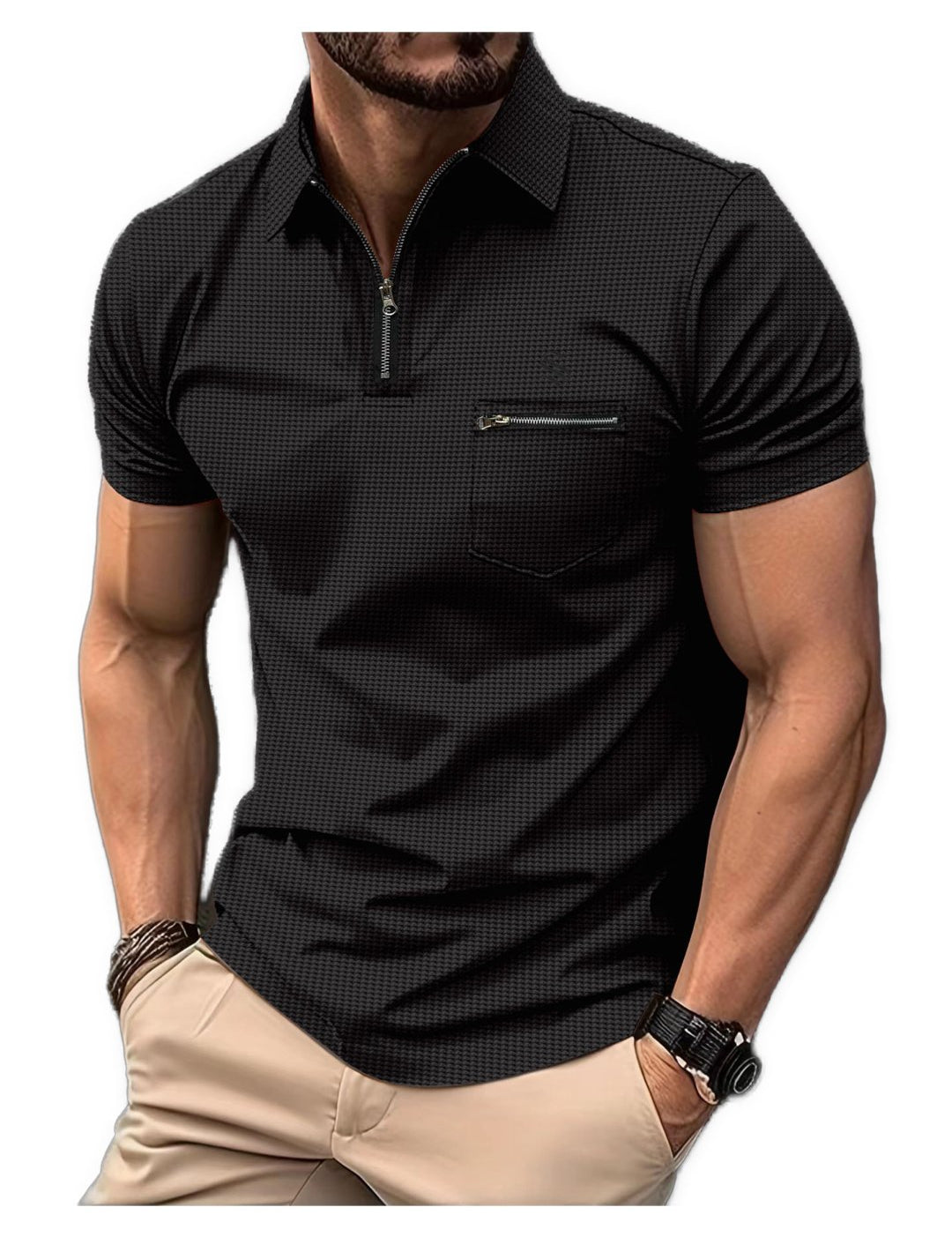 Kimono - Polo Shirt for Men - Sarman Fashion - Wholesale Clothing Fashion Brand for Men from Canada
