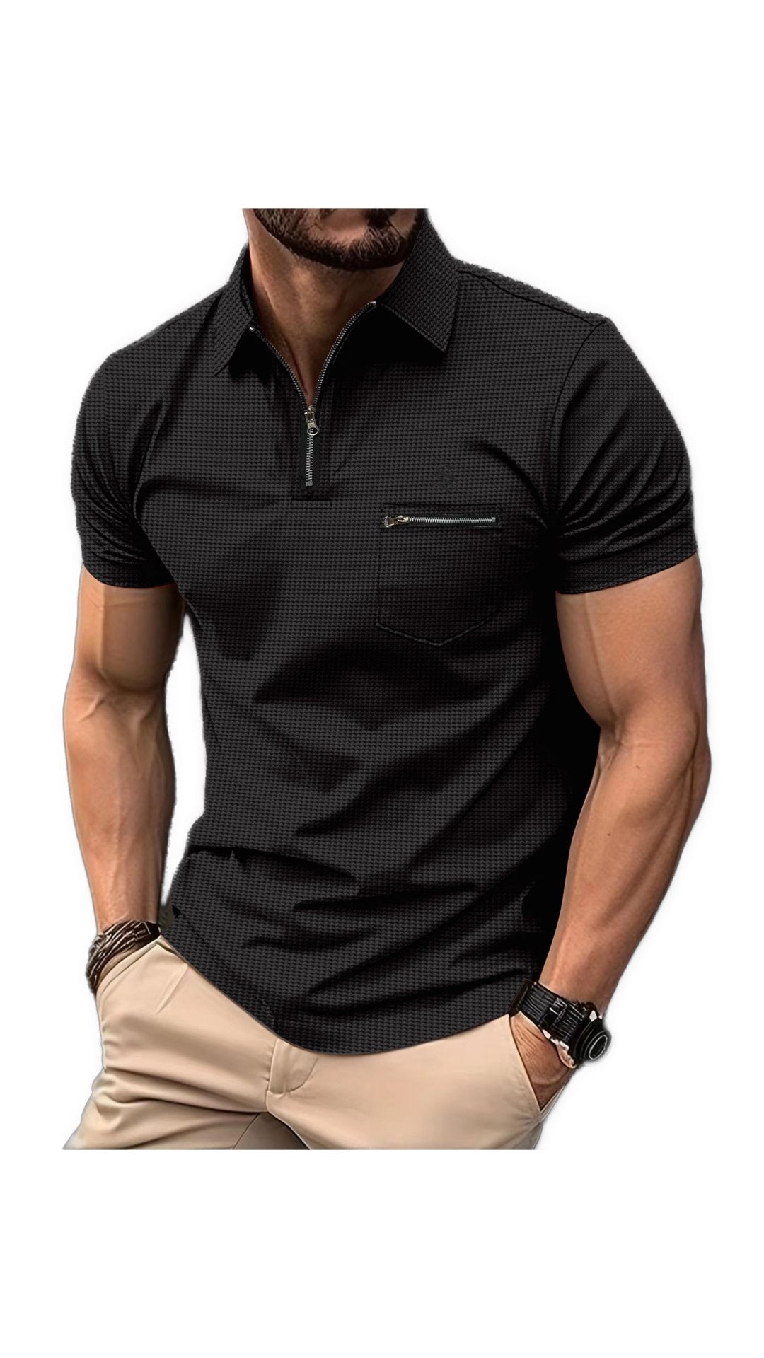Kimono - Polo Shirt for Men - Sarman Fashion - Wholesale Clothing Fashion Brand for Men from Canada