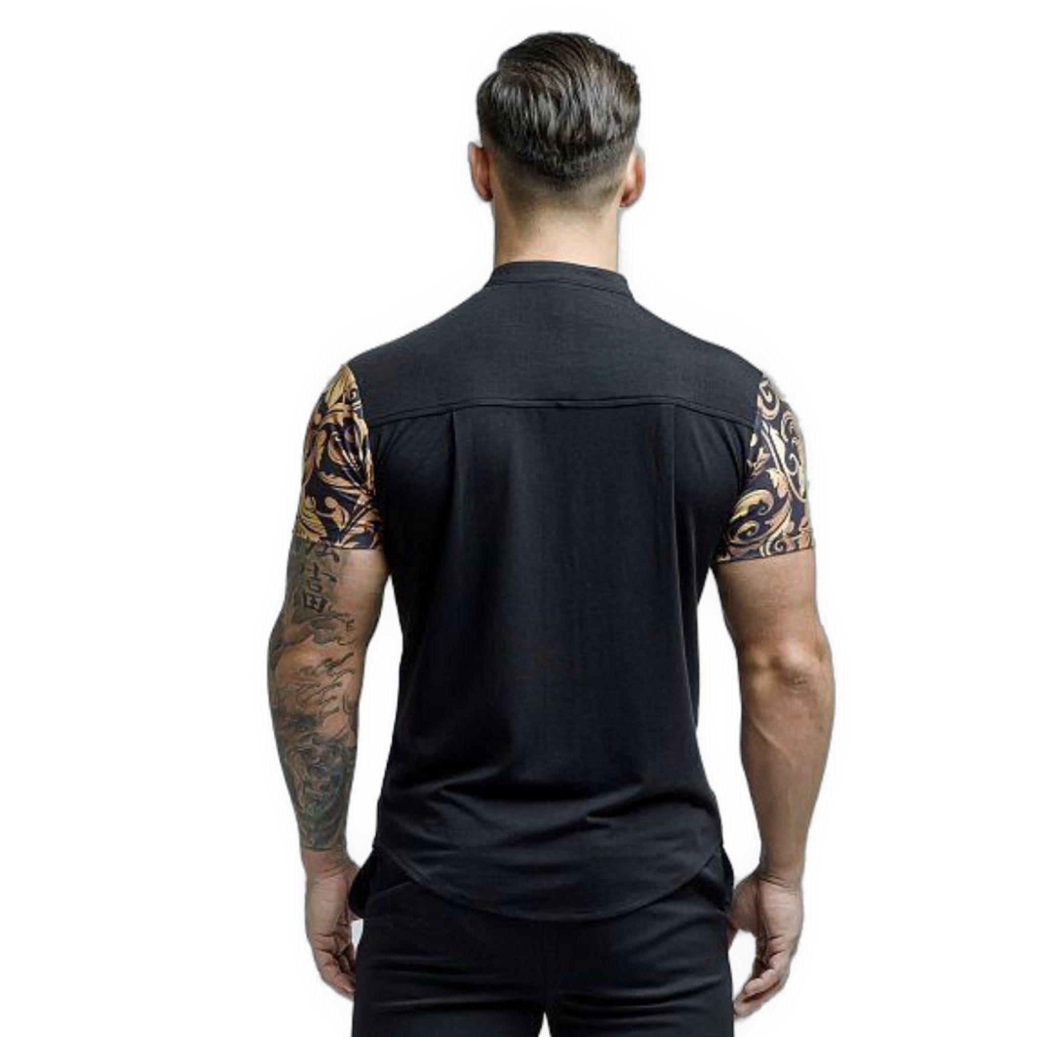 King of Souls - Black T-Shirt for Men (PRE-ORDER DISPATCH DATE 25 September 2024) - Sarman Fashion - Wholesale Clothing Fashion Brand for Men from Canada