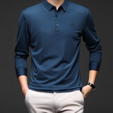 Kingurila - Long Sleeves Polo Shirt for Men - Sarman Fashion - Wholesale Clothing Fashion Brand for Men from Canada