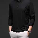 Kingurila - Long Sleeves Polo Shirt for Men - Sarman Fashion - Wholesale Clothing Fashion Brand for Men from Canada