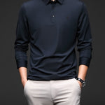 Kingurila - Long Sleeves Polo Shirt for Men - Sarman Fashion - Wholesale Clothing Fashion Brand for Men from Canada