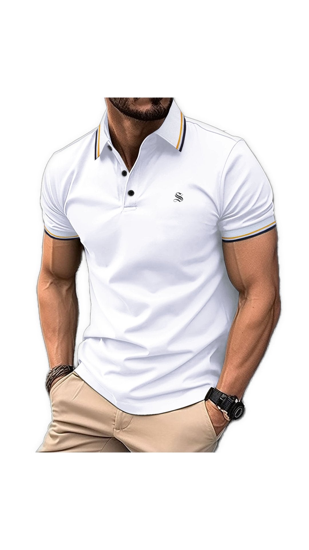 Kira - Polo Shirt for Men - Sarman Fashion - Wholesale Clothing Fashion Brand for Men from Canada