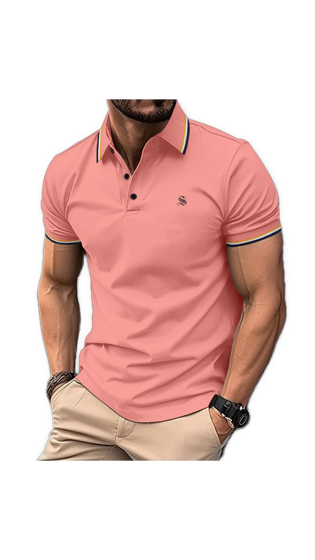 Kira - Polo Shirt for Men - Sarman Fashion - Wholesale Clothing Fashion Brand for Men from Canada