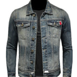 Kiwator - Long Sleeve Jeans Jacket for Men - Sarman Fashion - Wholesale Clothing Fashion Brand for Men from Canada