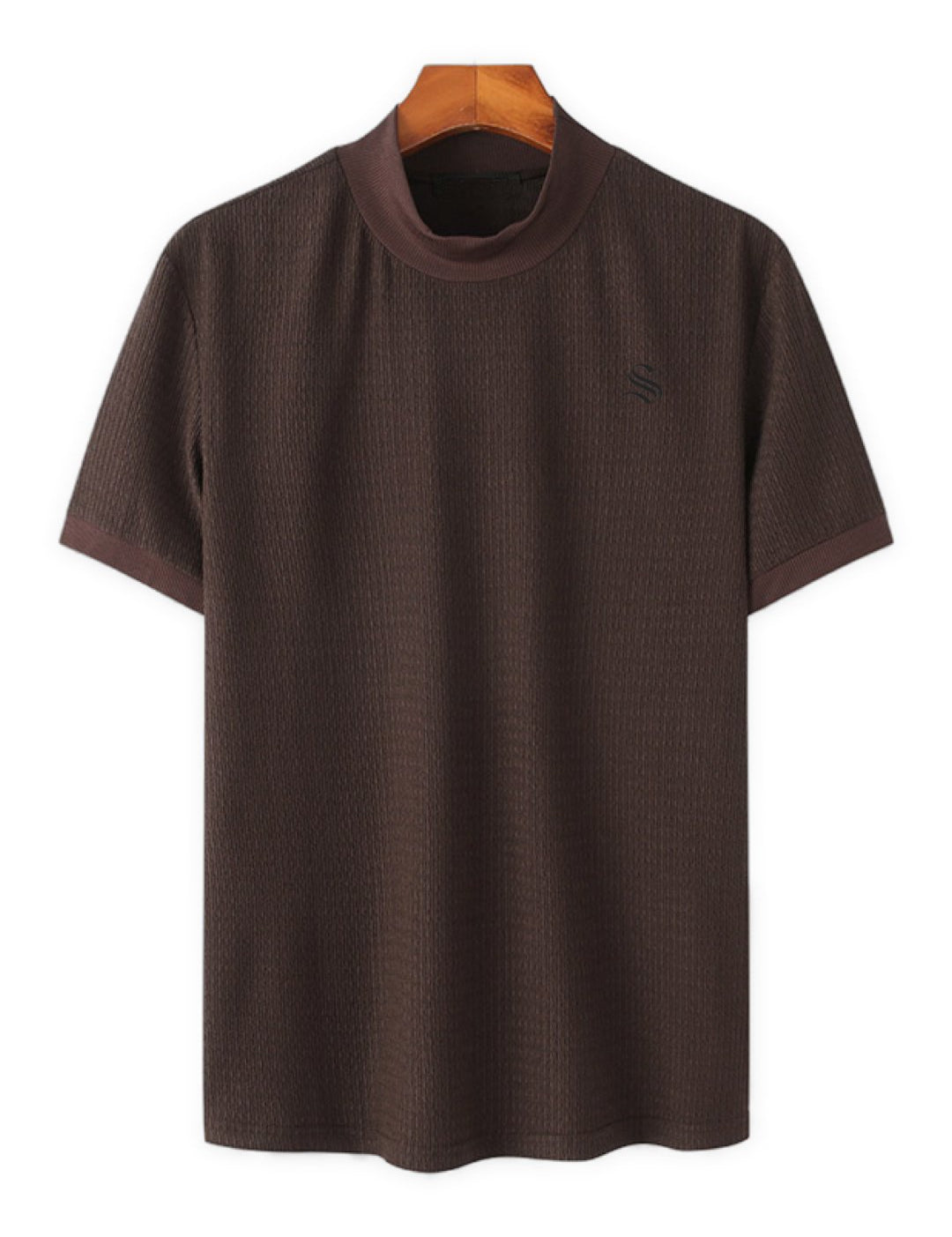 KJOL - High Neck T-shirt for Men - Sarman Fashion - Wholesale Clothing Fashion Brand for Men from Canada
