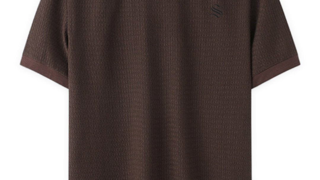 KJOL - High Neck T-shirt for Men - Sarman Fashion - Wholesale Clothing Fashion Brand for Men from Canada