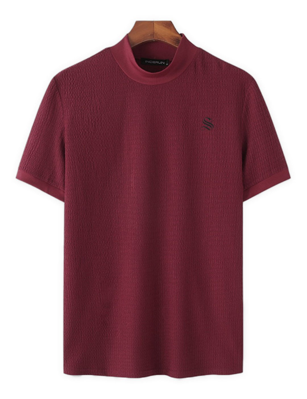 KJOL - High Neck T-shirt for Men - Sarman Fashion - Wholesale Clothing Fashion Brand for Men from Canada