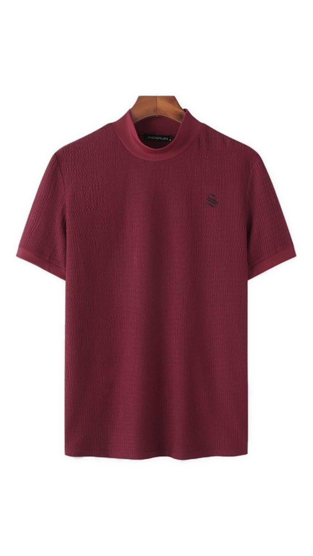 KJOL - High Neck T-shirt for Men - Sarman Fashion - Wholesale Clothing Fashion Brand for Men from Canada