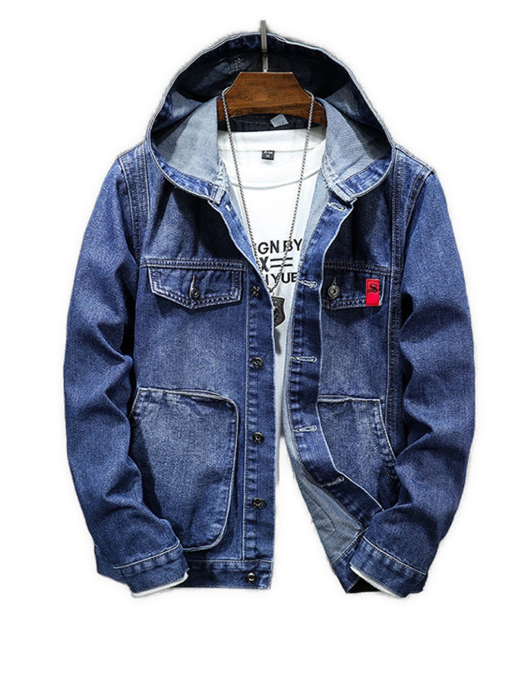 KJY- Long Sleeve Jeans Jacket for Men - Sarman Fashion - Wholesale Clothing Fashion Brand for Men from Canada
