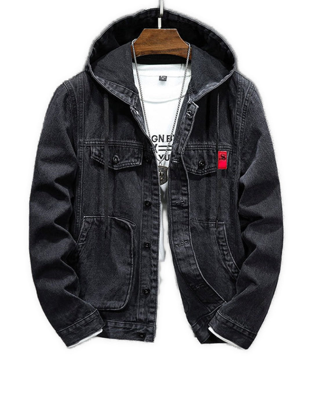 KJY- Long Sleeve Jeans Jacket for Men - Sarman Fashion - Wholesale Clothing Fashion Brand for Men from Canada