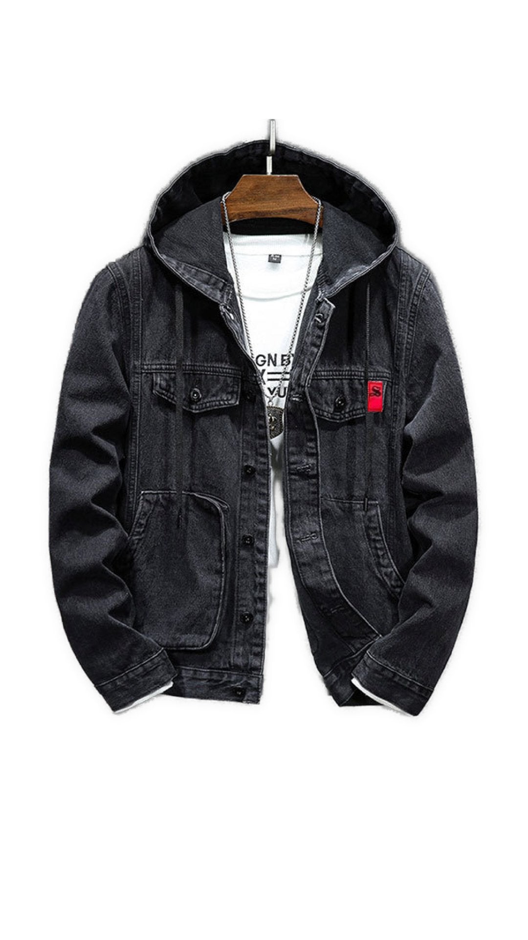 KJY- Long Sleeve Jeans Jacket for Men - Sarman Fashion - Wholesale Clothing Fashion Brand for Men from Canada