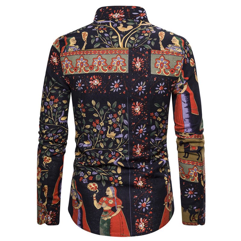 KKVK - Long Sleeves Shirt for Men - Sarman Fashion - Wholesale Clothing Fashion Brand for Men from Canada