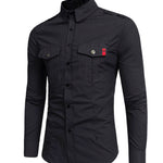 Klaz - Long Sleeves Shirt for Men - Sarman Fashion - Wholesale Clothing Fashion Brand for Men from Canada