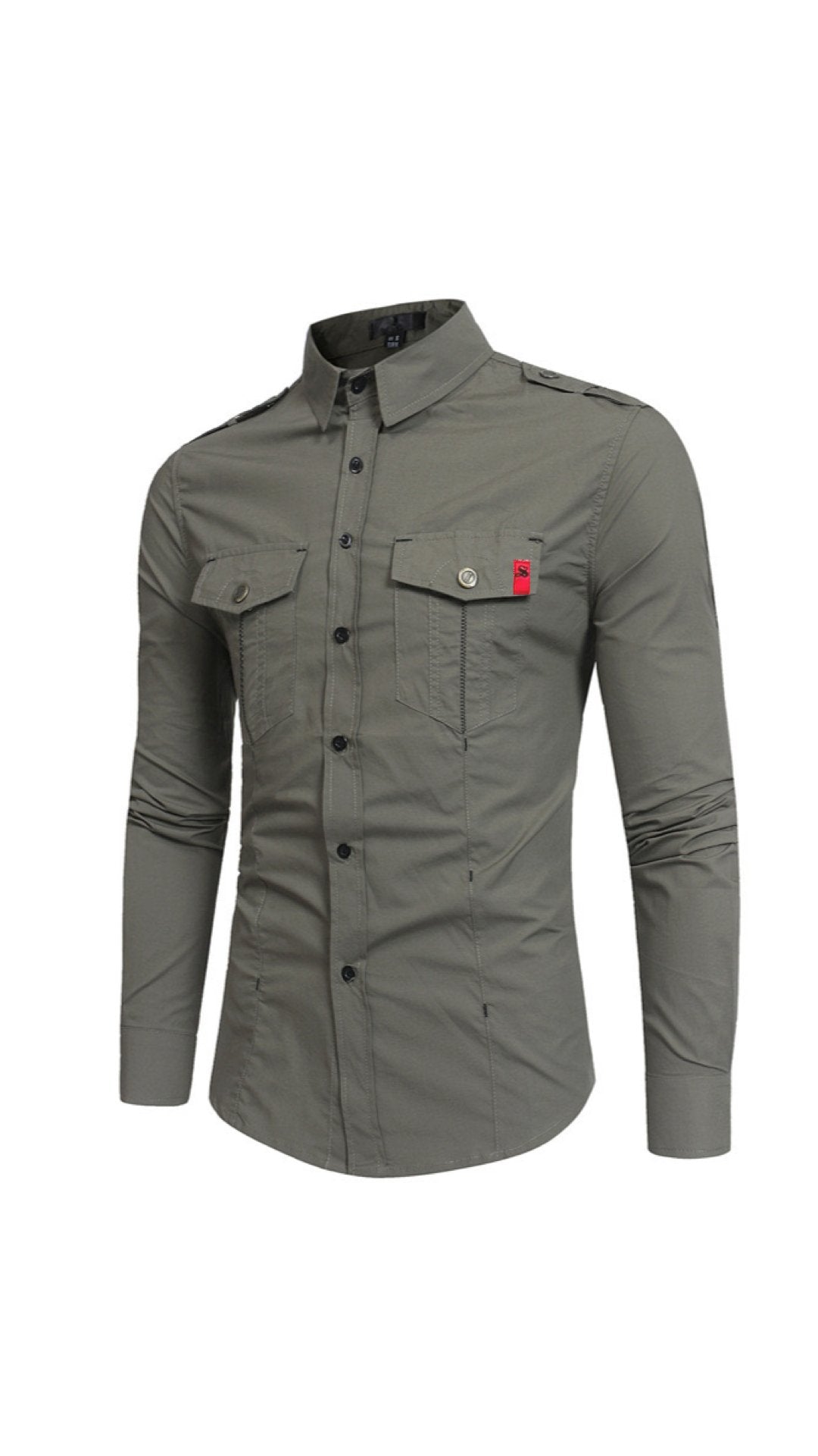 Klaz - Long Sleeves Shirt for Men - Sarman Fashion - Wholesale Clothing Fashion Brand for Men from Canada