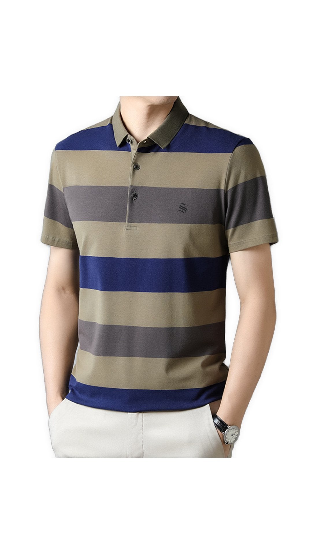 Koho - Polo Shirt for Men - Sarman Fashion - Wholesale Clothing Fashion Brand for Men from Canada