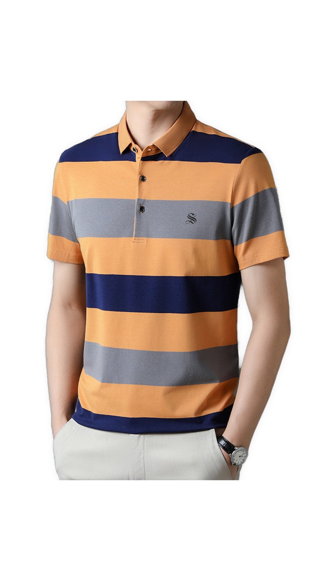 Koho - Polo Shirt for Men - Sarman Fashion - Wholesale Clothing Fashion Brand for Men from Canada