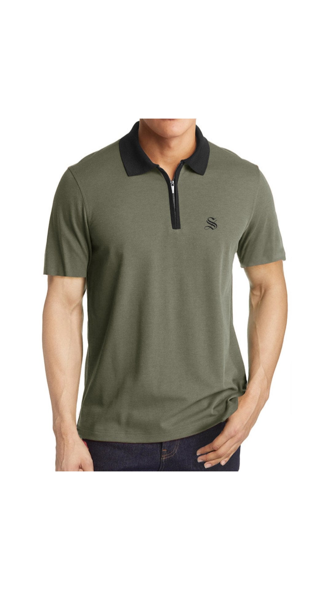 Koinyak - Polo Short Sleeves Shirt for Men - Sarman Fashion - Wholesale Clothing Fashion Brand for Men from Canada