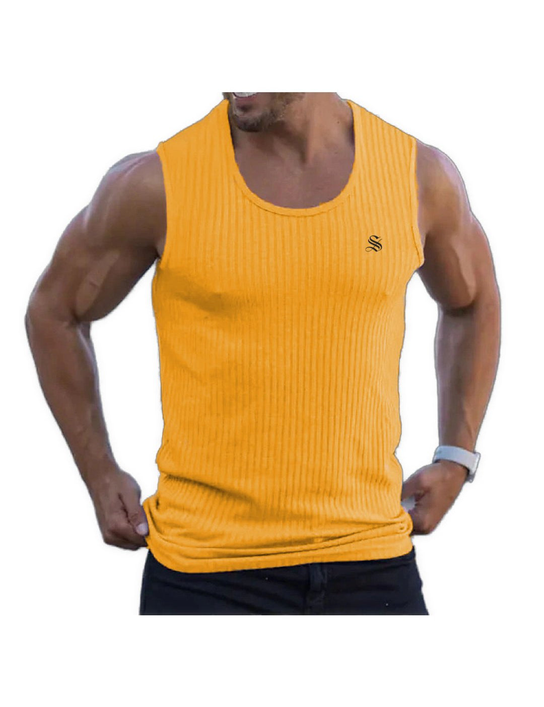 KOK - Tank Top for Men - Sarman Fashion - Wholesale Clothing Fashion Brand for Men from Canada