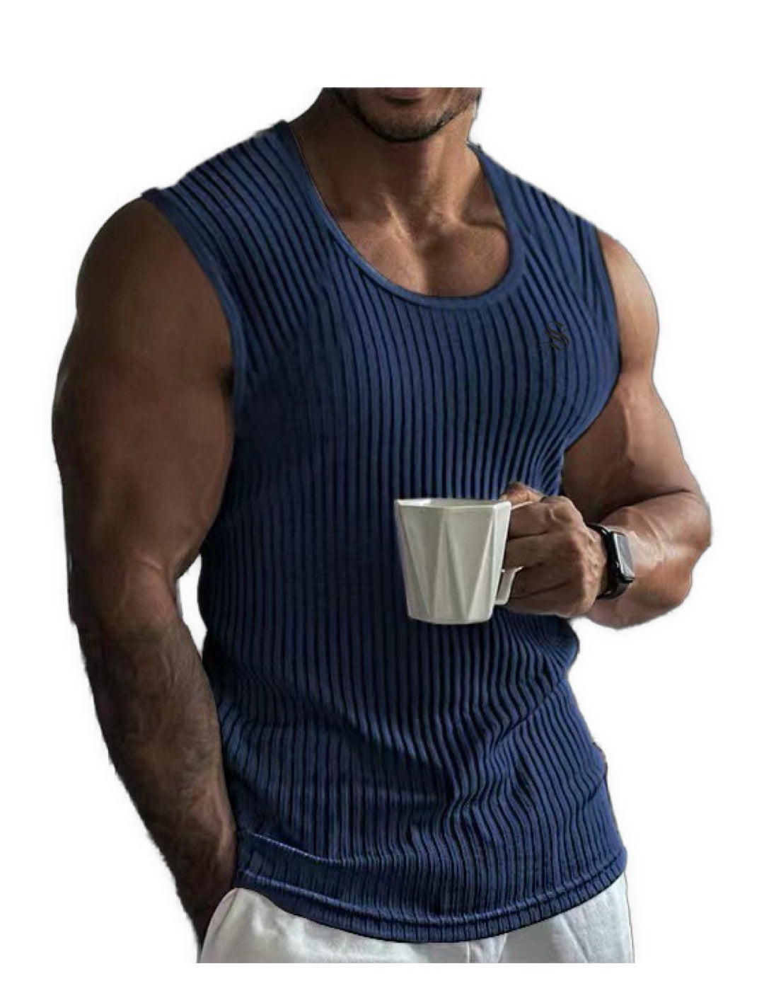 KOK - Tank Top for Men - Sarman Fashion - Wholesale Clothing Fashion Brand for Men from Canada