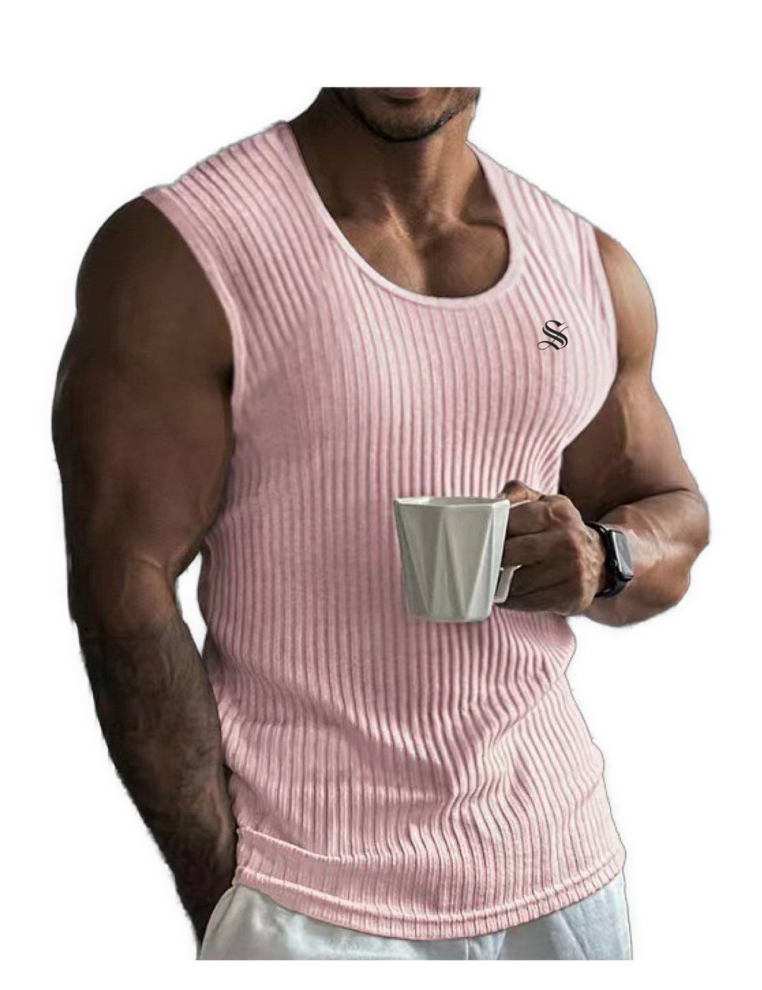KOK - Tank Top for Men - Sarman Fashion - Wholesale Clothing Fashion Brand for Men from Canada