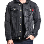 Kolodit - Long Sleeve Jeans Jacket for Men - Sarman Fashion - Wholesale Clothing Fashion Brand for Men from Canada