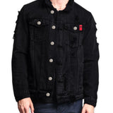 Kolodit - Long Sleeve Jeans Jacket for Men - Sarman Fashion - Wholesale Clothing Fashion Brand for Men from Canada