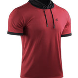 Korpurel - Hood T-shirt for Men - Sarman Fashion - Wholesale Clothing Fashion Brand for Men from Canada